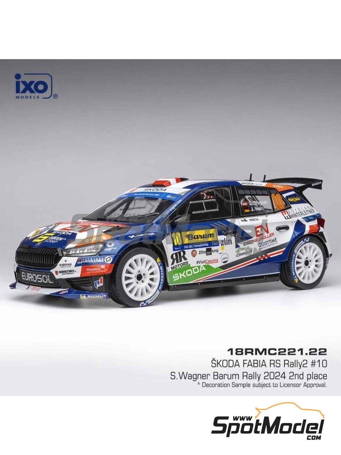 Ixo Models 18RMC221.22: Diecast model car 1/18 scale - Skoda Fabia